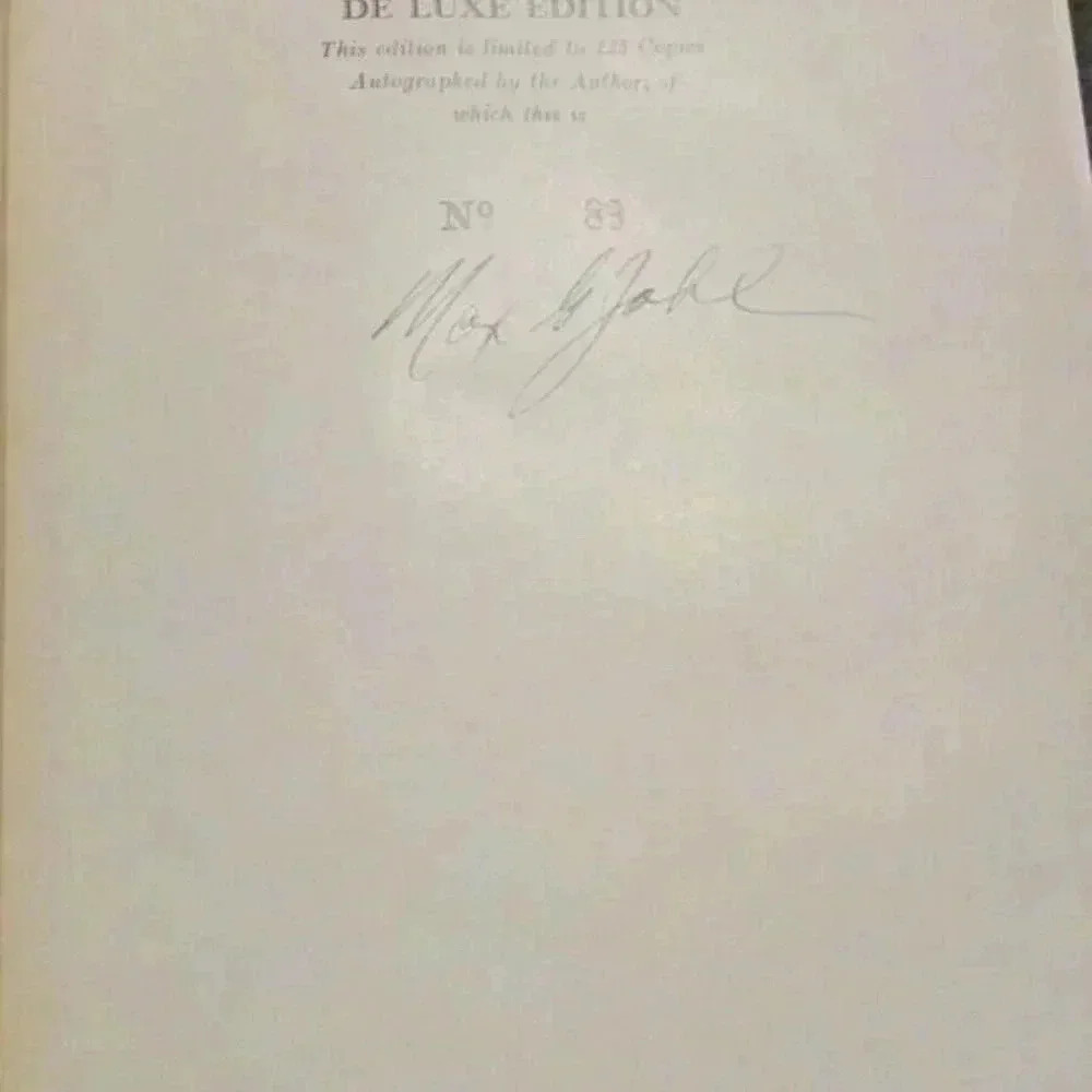 SIGNED US 20th Century Postage Stamps 1933-1937 Vol IV Deluxe Edition #83 - Picture 3 of 10